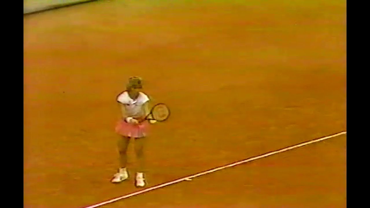 Chris Evert vs. Carling Basset Roland Garros 1986 QF (extended) 💛