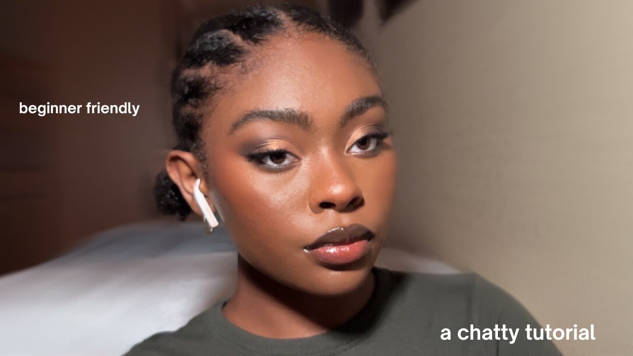 fall makeup tutorial for beginners 🍂☕️🪵