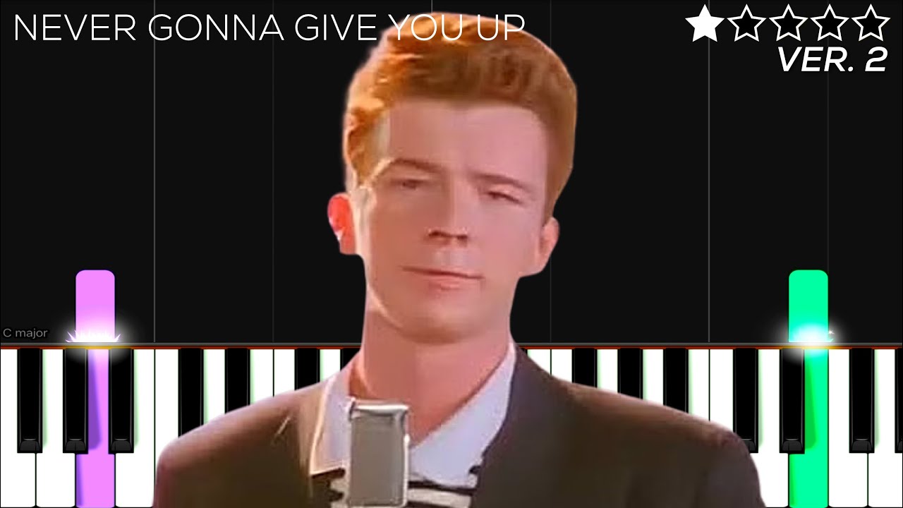 Rick Astley - Never Gonna Give You Up | EASY Piano Tutorial
