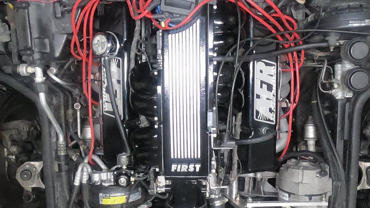 Stock GM TPI swap to FIRST TPI with large cap distributor install - 1985 C4 Corvette