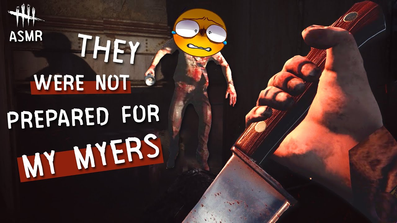 ASMR Gaming 👹 DBD INFINITE TIER 3 MICHAEL MYERS 🔪 Soft Whispering, Keyboard Clicky Sounds