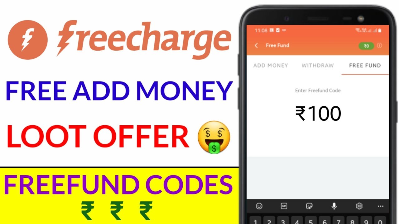 Freecharge Free Add Money Offer | LOOT OFFER FOR ALL USERS