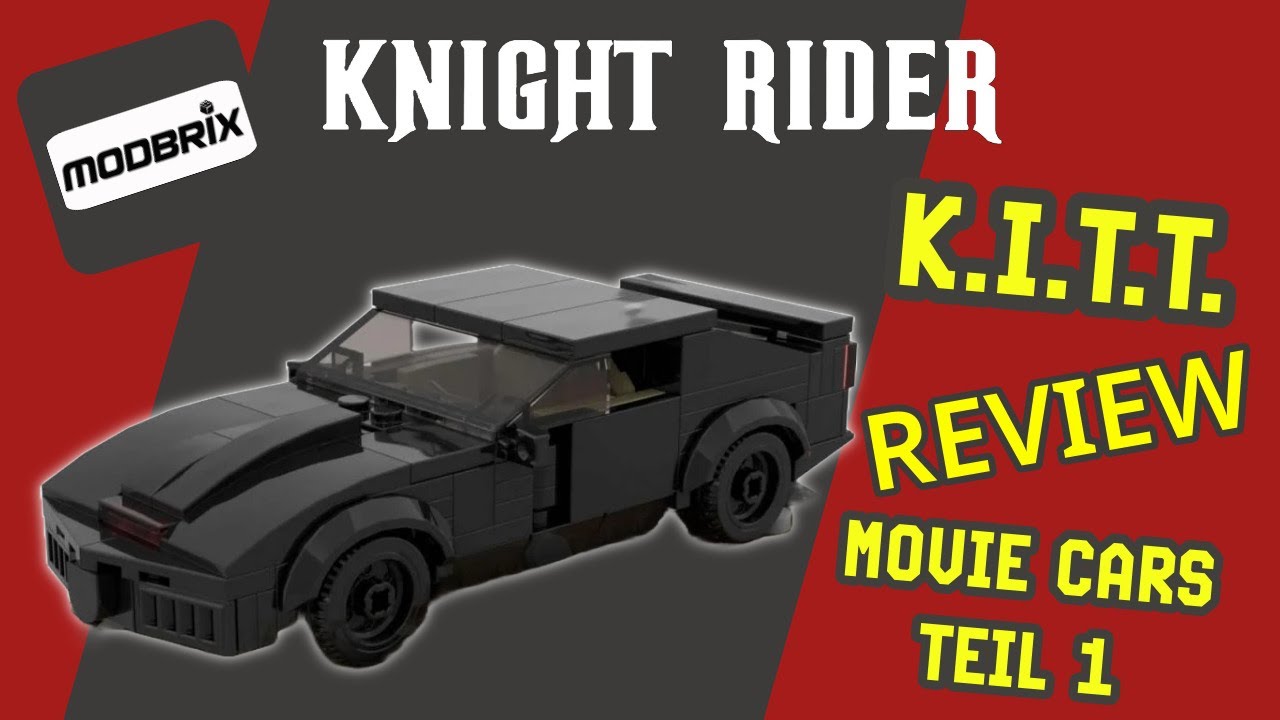 Movie Cars / KITT - MODBRIXX - 18267005 - Unboxing, Aufbau, Fazit - Deutsch / German