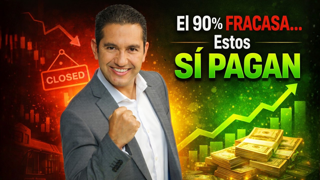 Muchos negocios fracasan ESTOS SI DEJAN