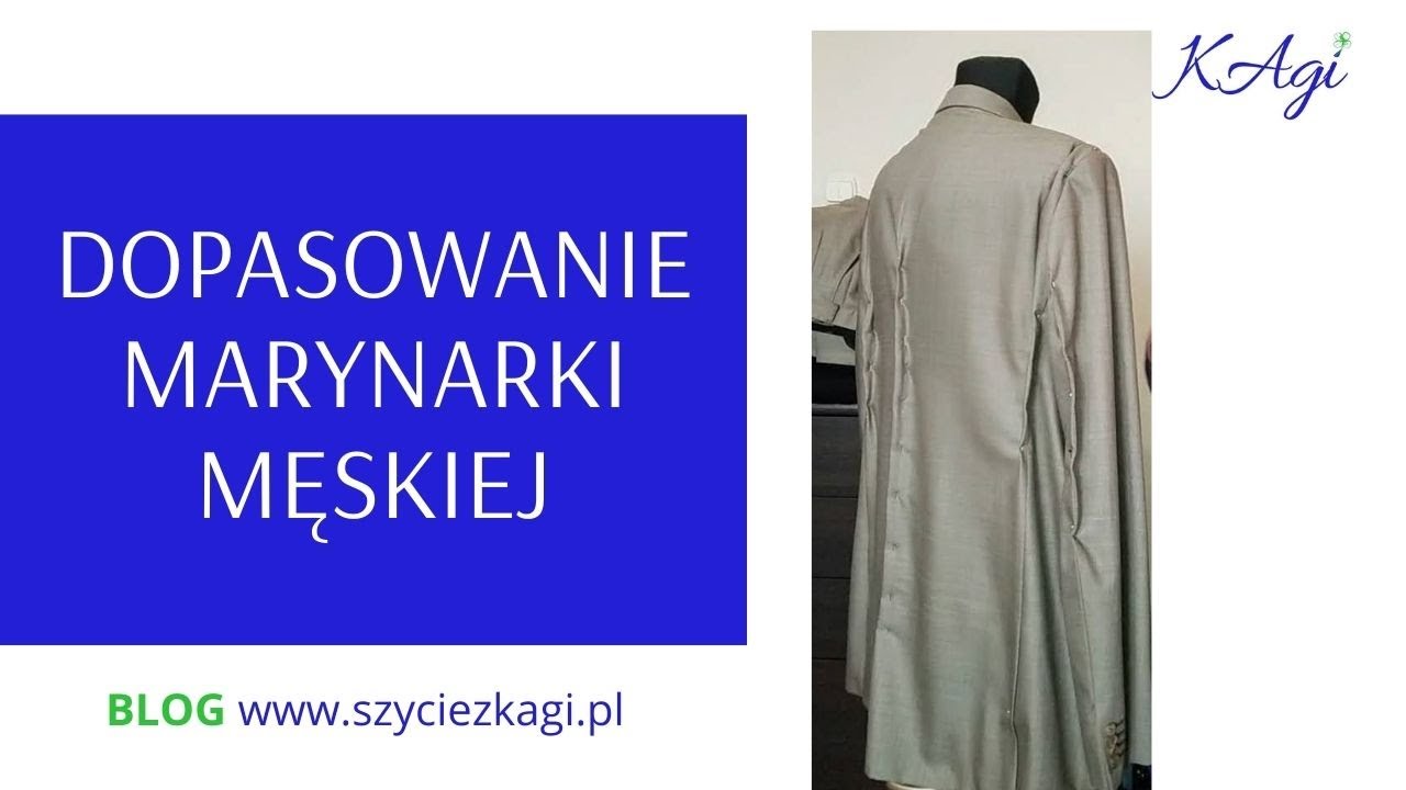 Przeróbki marynarki męskiej. Zwężanie marynarki. Jak dopasować za dużą marynarkę męską. Garnitur