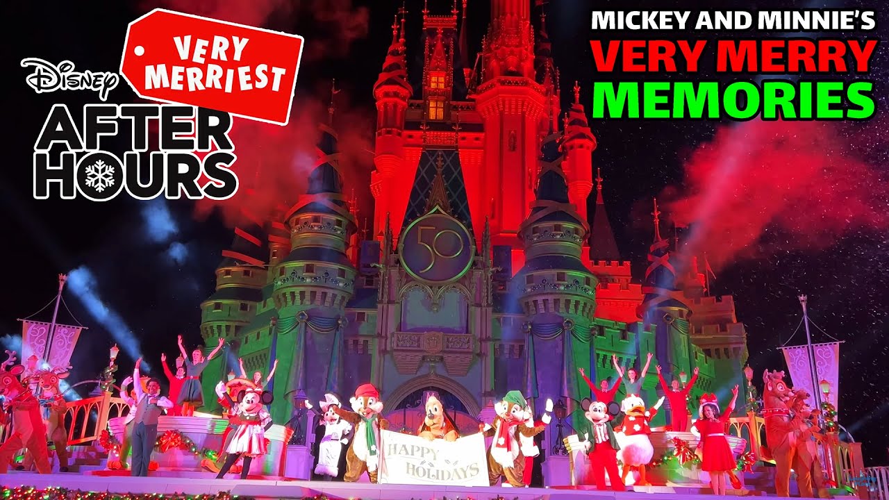 Mickey and Minnie's Very Merry Memories - Very Merriest After Hours Party 2021 | Magic Kingdom