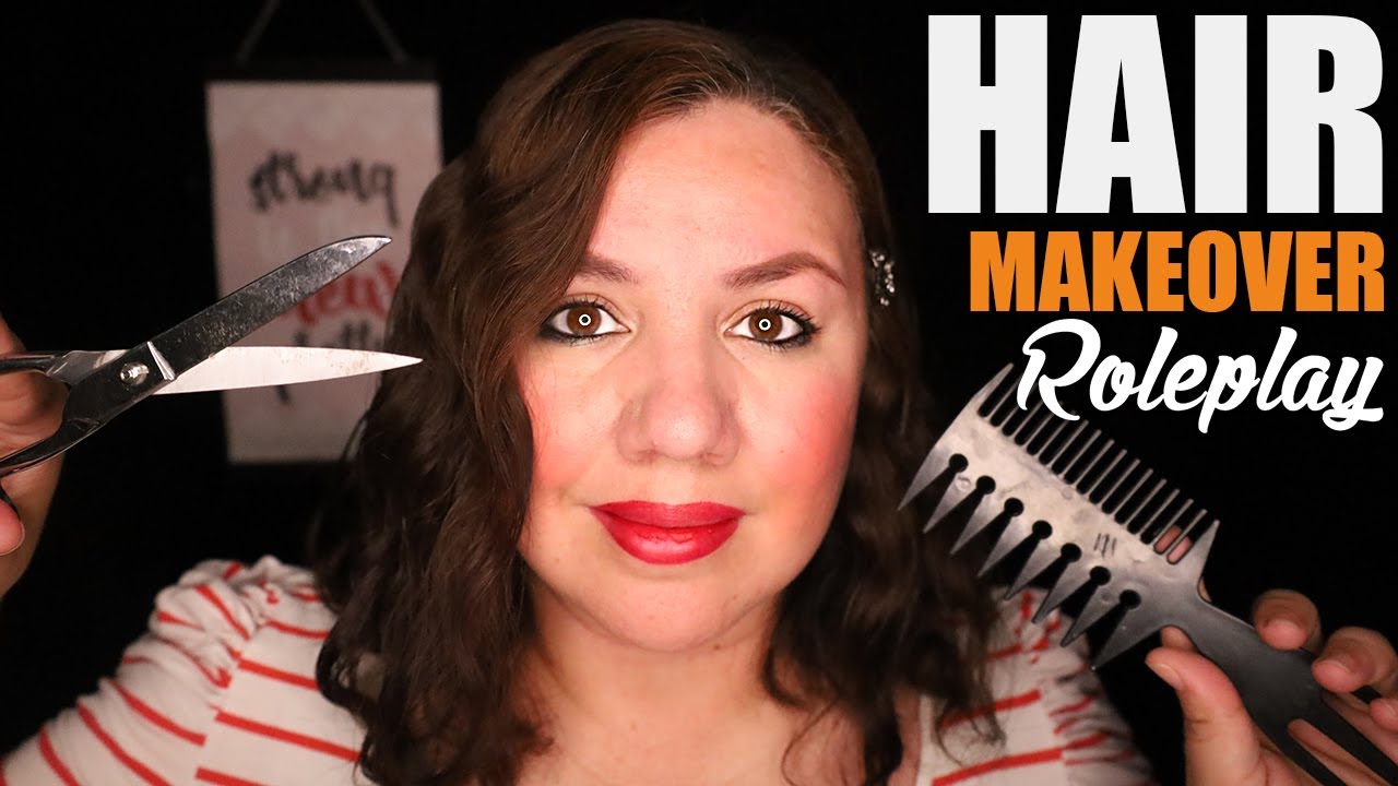 ASMR Extreme Hair Makeover Roleplay / Page flipping and Personal Attention