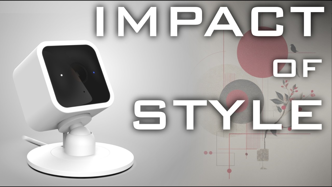 Japanese Minimalism Product Design Process | Redesigning an Indoor Security Camera