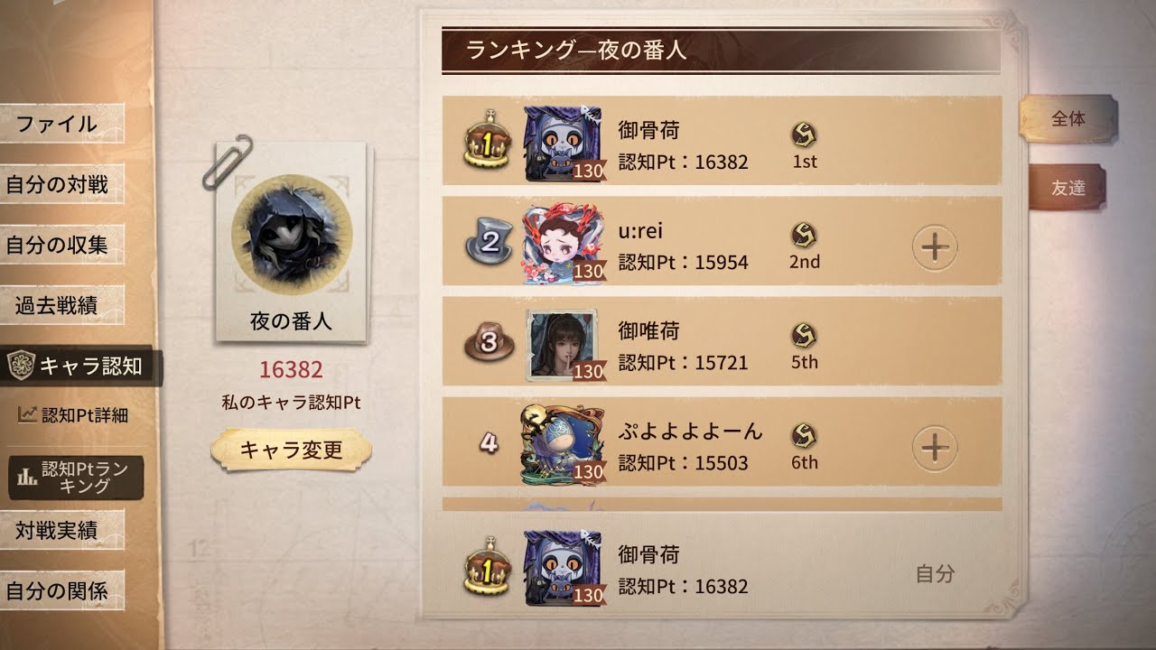 【第五人格】いたか1位ランク戦垂れ流し