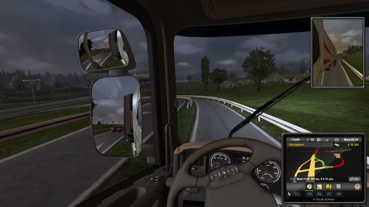Euro Truck Simulator 2 | Episode 8 (Bern to Paris)