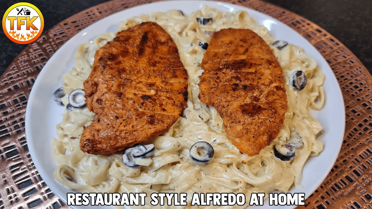 Restaurant Style Fettuccine Alfredo Recipe❤️ | Making The Perfect Fettuccine Alfredo