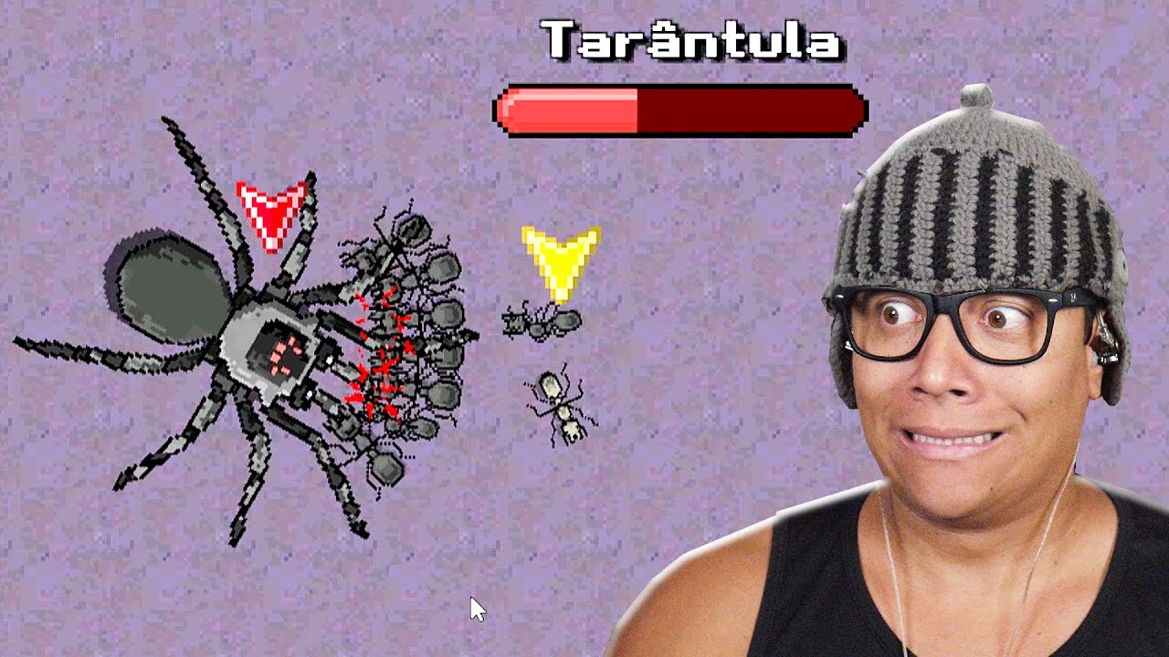 CONSEGUIMOS VENCER? Formigas vs Tarântula (Pocket Ants)
