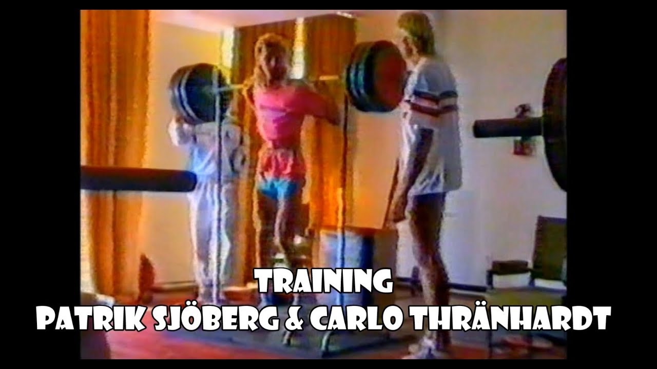 1985 Patrik Sjöberg & Carlo Thränhardt training highjump