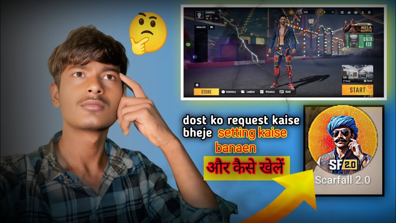 🤔SCAR Full 2.0: गेमिंग की नई दुनिया😱🎮 SCAR 2.0 Gameplay 🤫#viralvideo #scarfull 