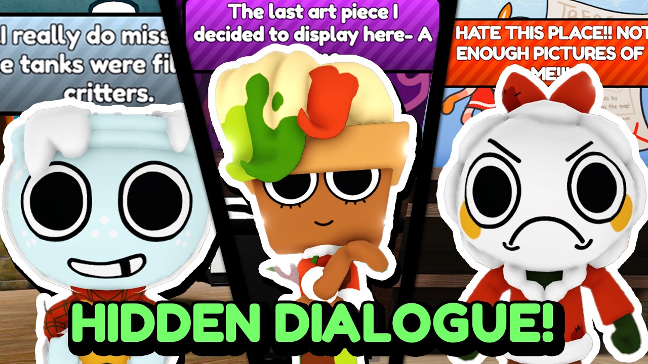 I Found HIDDEN DIALOGUE in the New Dandy's World Floor!