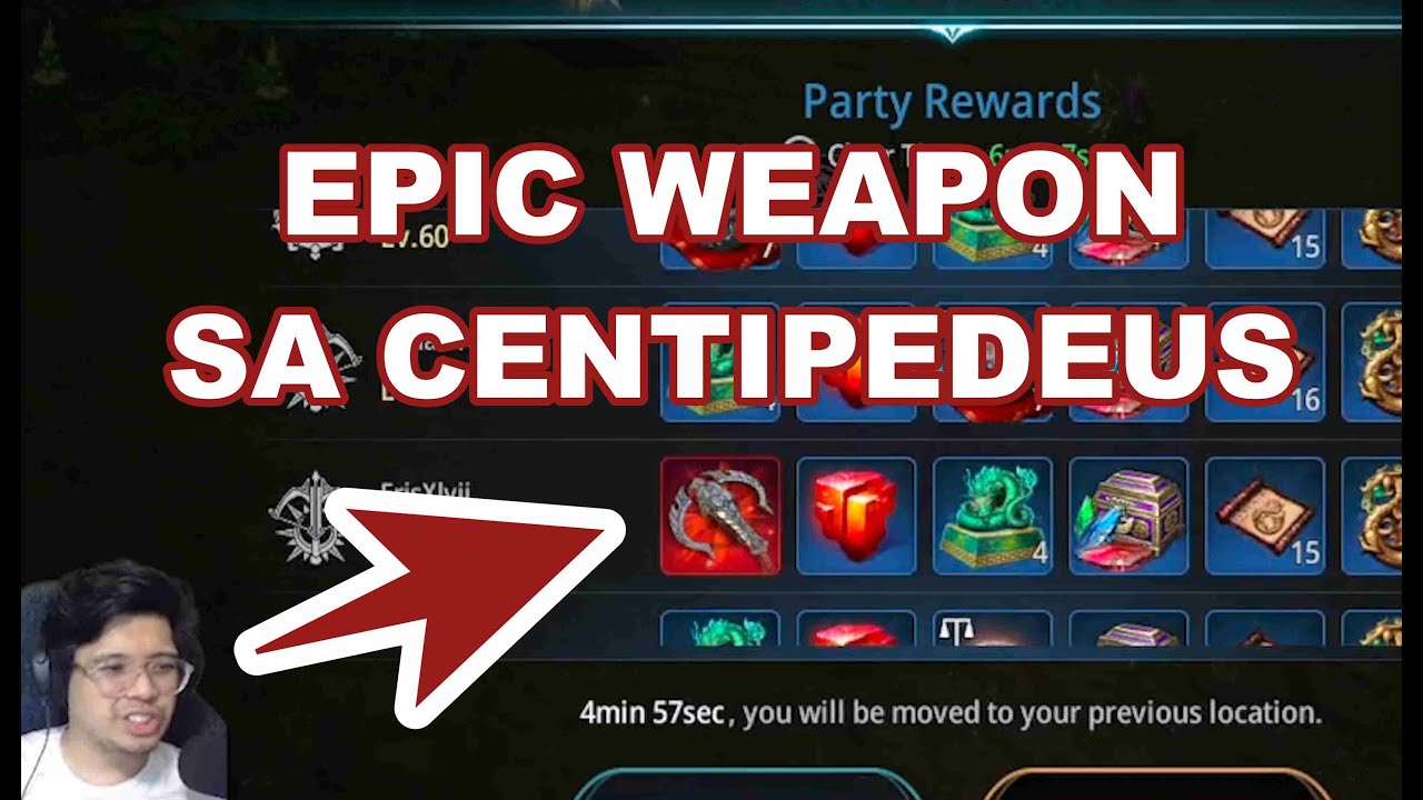 MIR4 - Epic weapon from BOSS RAID