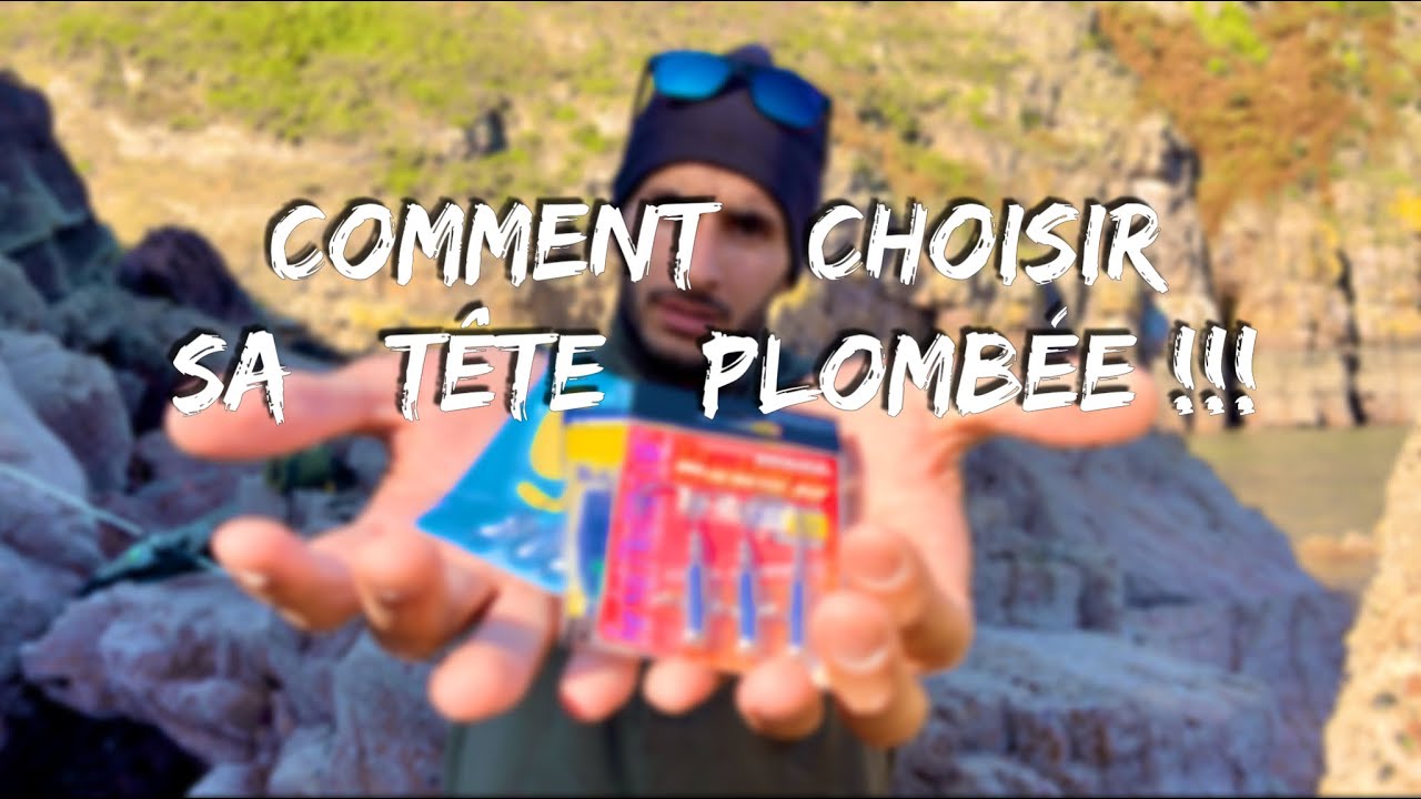 Comment Choisir Sa Tête Plombée + Mes 3 têtes plombées INDISPENSABLES pour la pêche du bar du bord!
