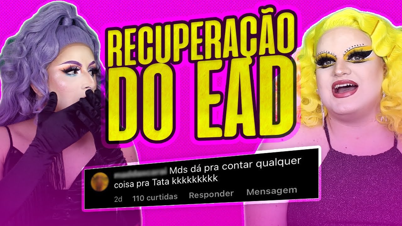 &Eacute; poss&iacute;vel ser mais burra que a gente? Reagindo aos coment&aacute;rios! 📚 | RECUPERA&Ccedil;&Atilde;O DO EAD 3