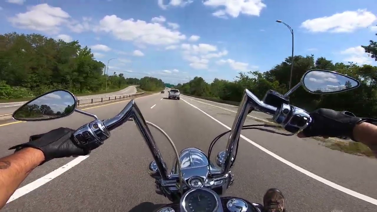 Road King Gets Ape Hangers - 2000 Harley Davidson Road King Classic