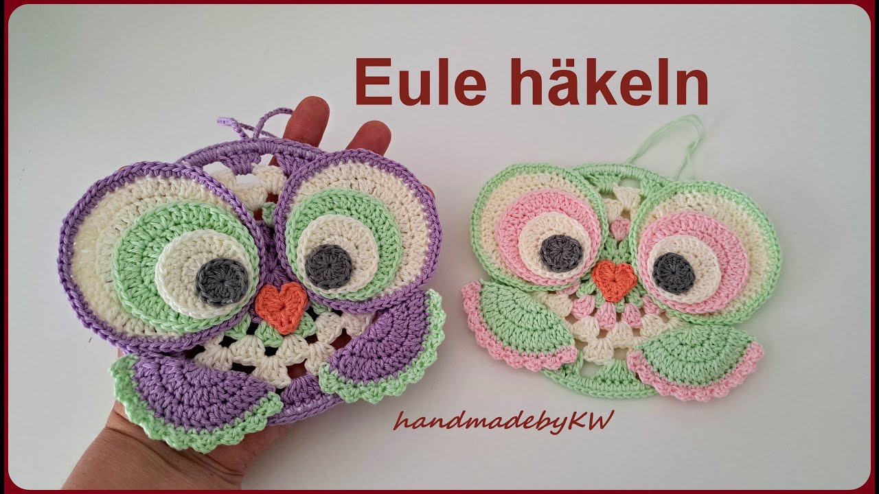 Eule häkeln 🦉 Traumfänger oder Deko