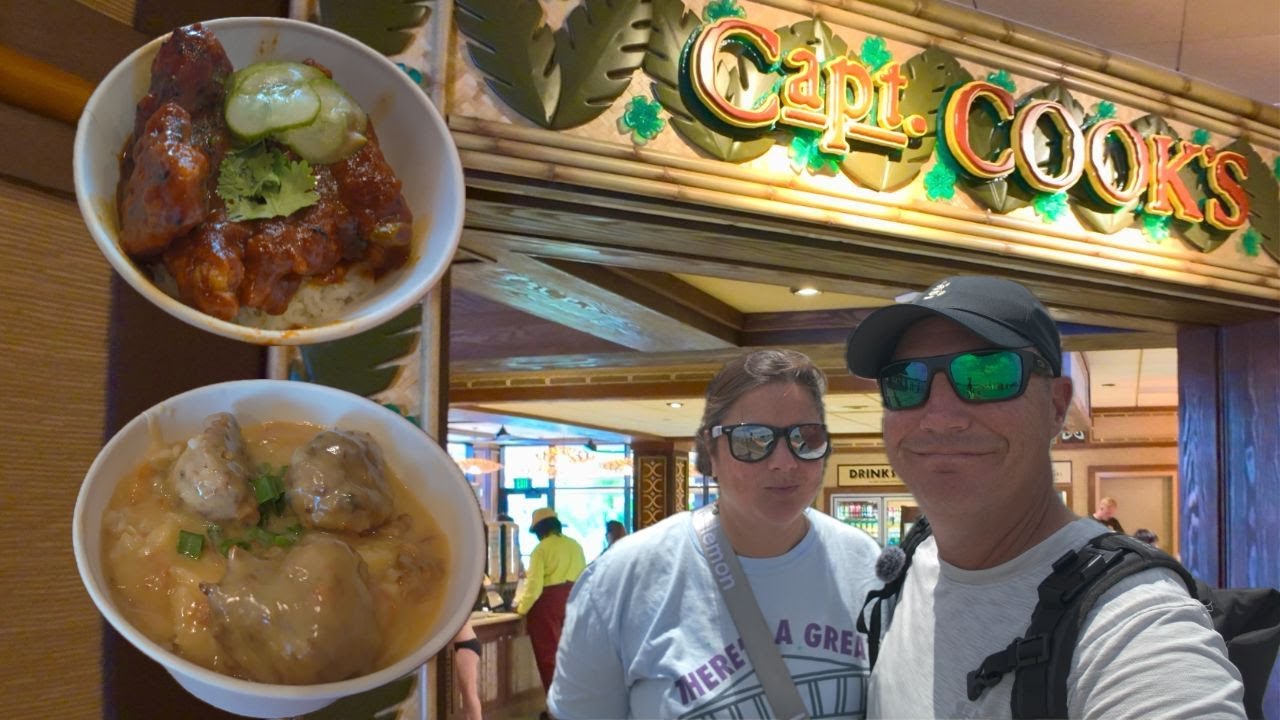 Disney Dining: Capt. Cook's Quick-Service at Polynesian Resort!