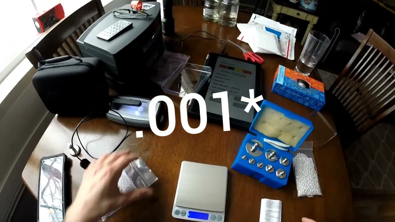 .999+ Silver shot off eBay Sigma PMV Pro Mini tested