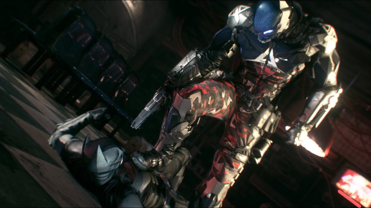 Batman: Arkham Knight (PC)(The Dark Knight Suit Walkthrough)[Part 5] - Intro to Physics