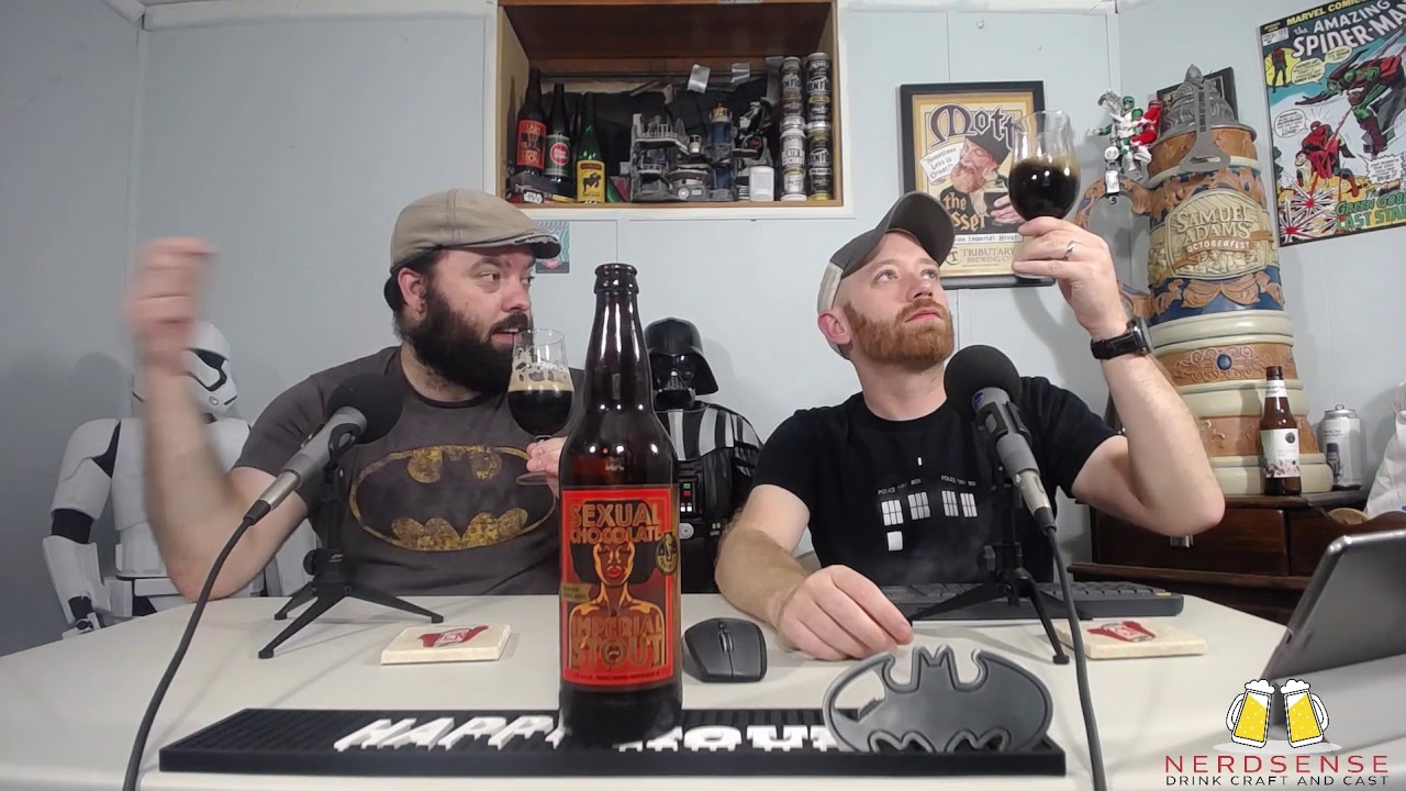 Nerdsense Drinks Reviews - #313 Foothills Bourbon Barrel Aged Sexual Chocolate (Sept 2018)