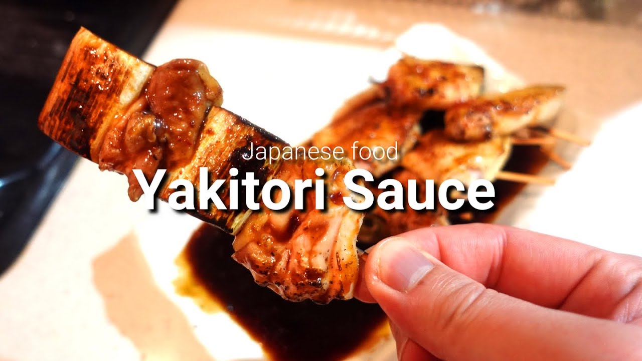 Japan's local food! Sharing yakitori sauce recipe!