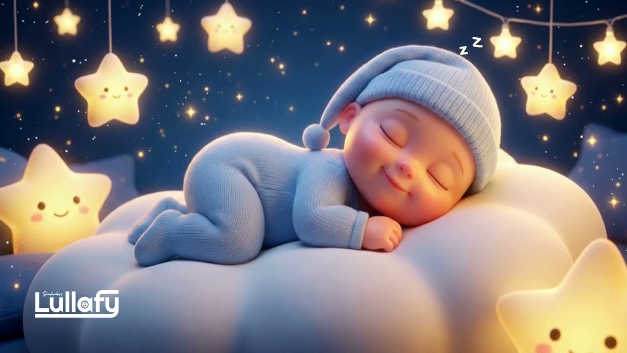 Soothing Baby Sleep Music 🌙 Mozart & Brahms Lullaby 🌙 Sleep in 3 Minutes