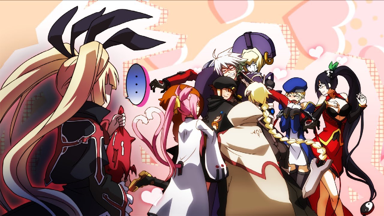 BlazBlue Continuum Shift - Rachel gag reel (JP Audio)