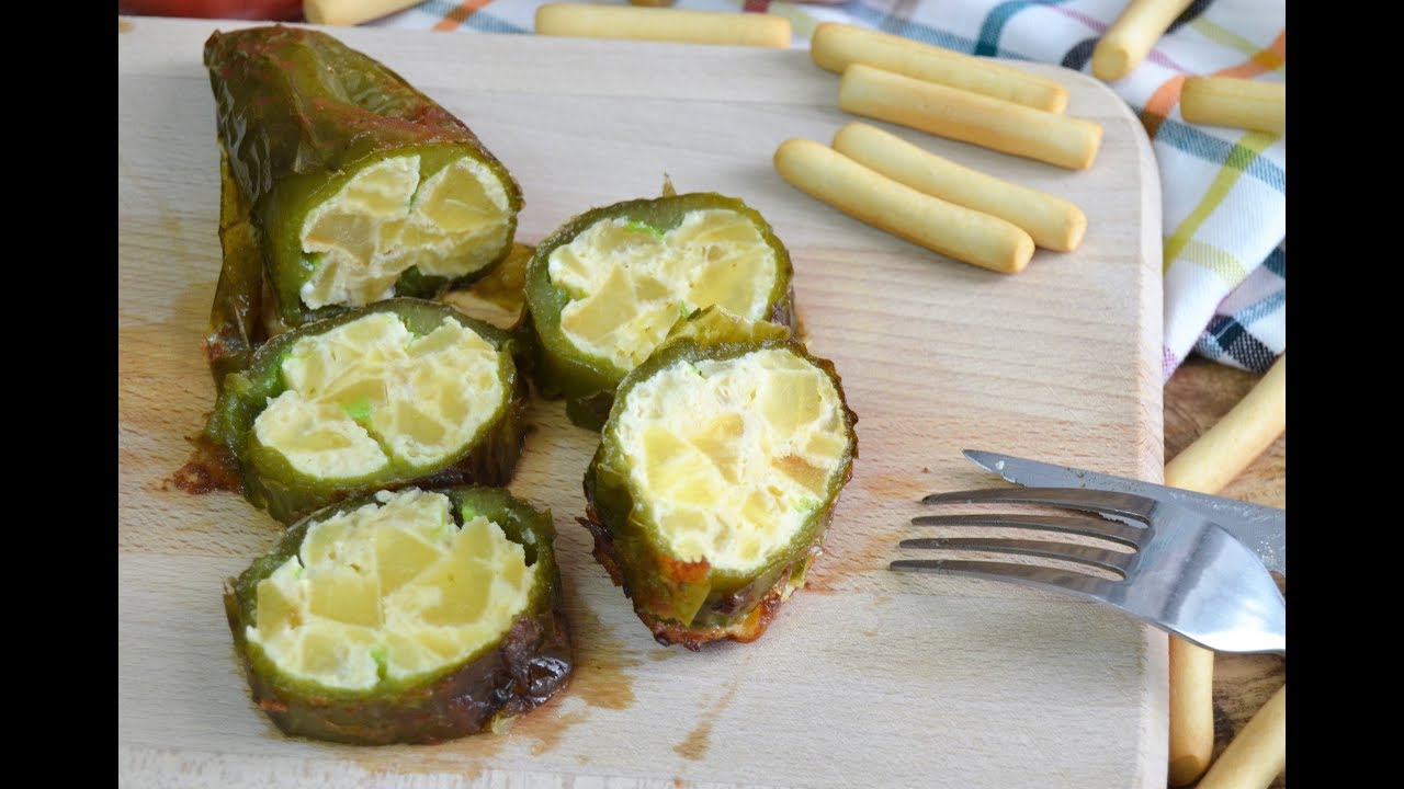 PIMIENTOS RELLENOS DE TORTILLA DE PATATAS | CHILES RELLENOS