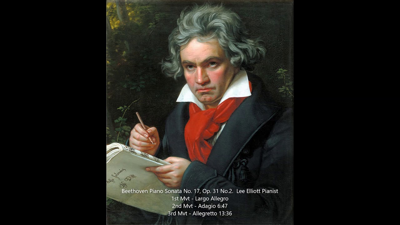 Beethoven Sonata No. 17.  Lee Elliott - Pianist