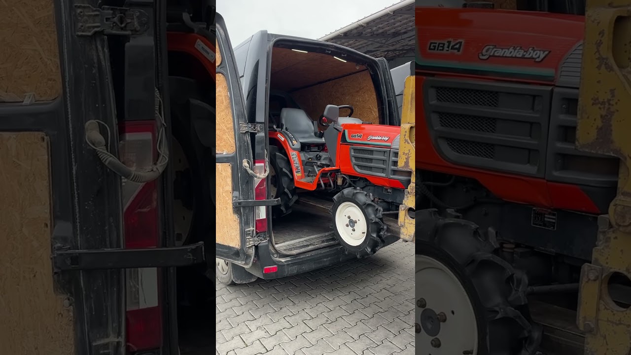 Відправка Kubota GB-14 #kubotatractor #kubota #kubotareview #трактор #японськийтрактор #мінітрактор