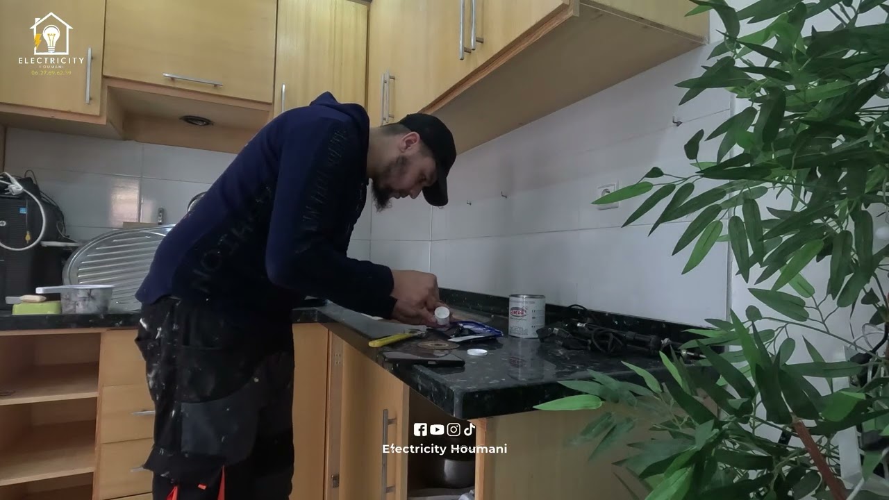 حل نهائي لمشكلة تجمع الماء فوق الرخام💧تعديل حوض المطبخ بطريقة احترافية!