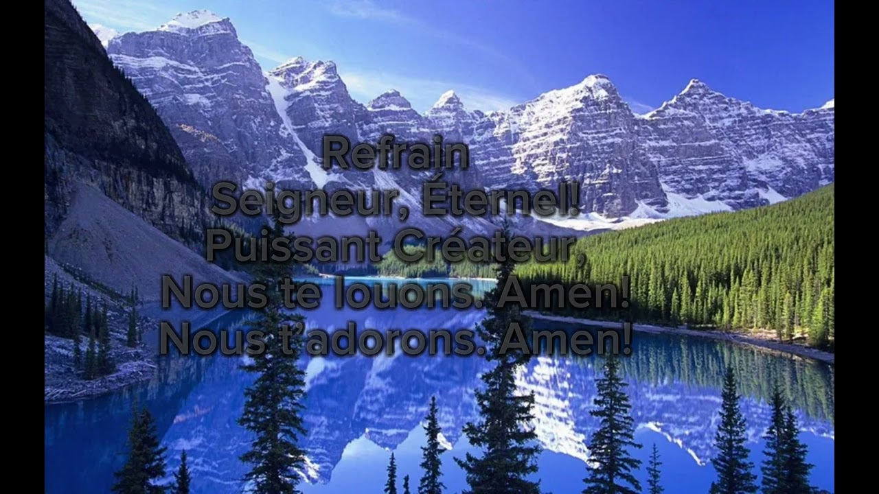 Hymnes et Louanges 617-L’Éternel seul est Seigneur