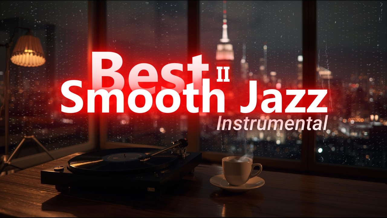 A Quiet Night in the City... 🌃 Best Smooth Jazz Instrumental for Deep Relaxation