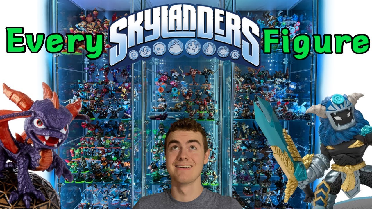 Моя 100% полная коллекция фигурок Skylanders (базовый набор)