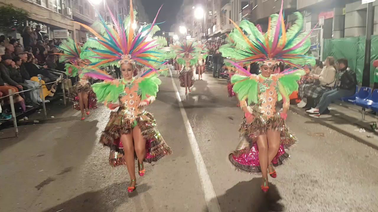 PEÑA SINERGIA.  CARNAVALES DE ÁGUILAS 2019.