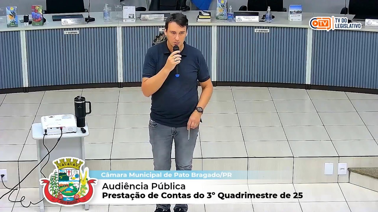 Audiência Pública de Prestação de Contas do 3º Quadrimestre do Exercício Financeiro de 2025