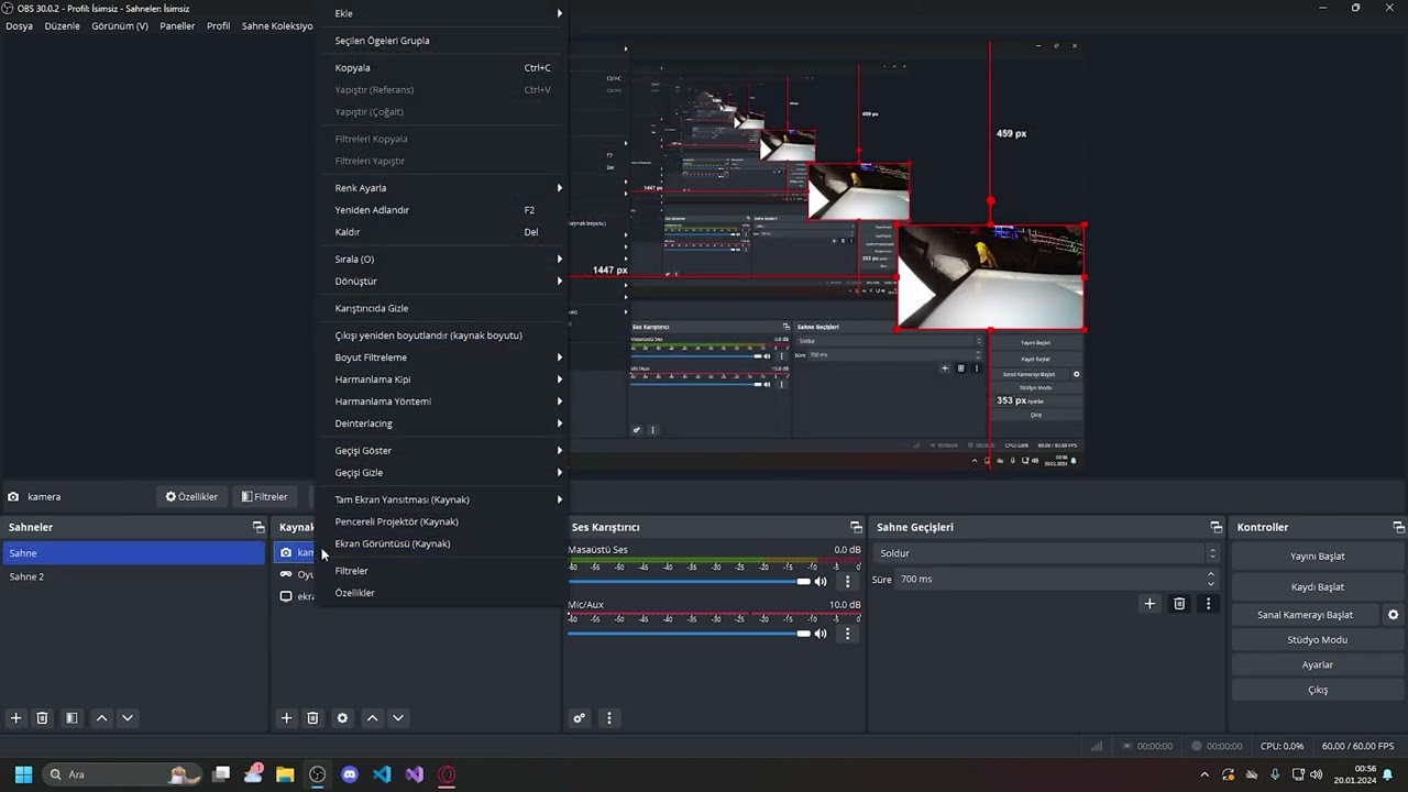 Sıfırdan OBS Studio Kurulumu - Hem Yayın hem de Video için !