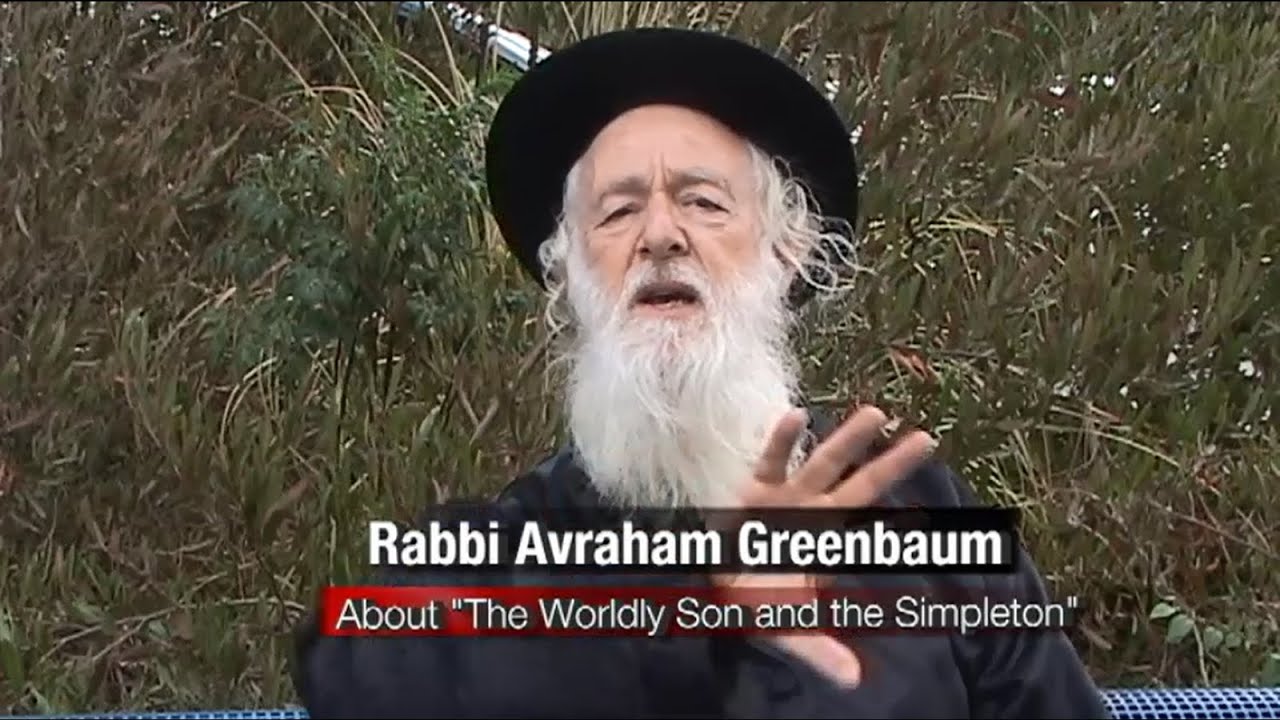 Rabbi Avraham Greenbaum, about the story 