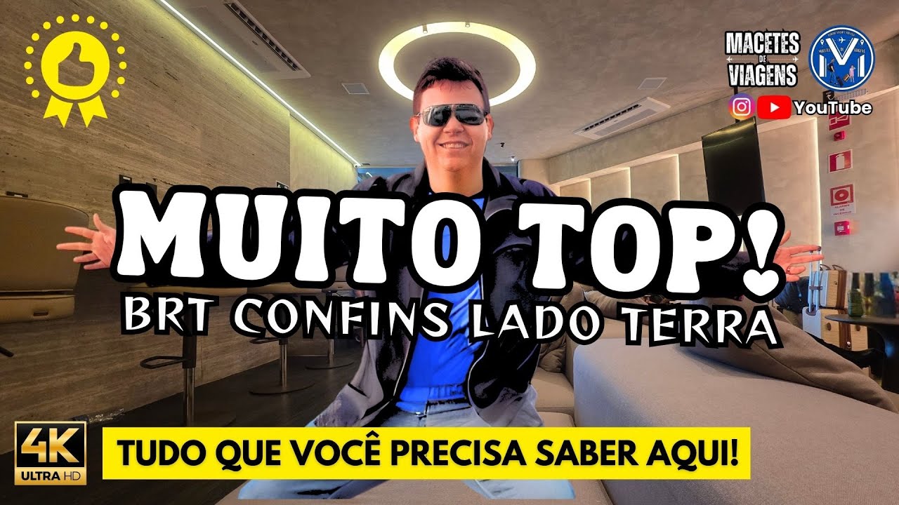NOVA SALA DA BRT LOUNGES NO LADO TERRA EM BELO HORIZONTE! TUDO SOBRE A NOVA SALA DE CONFINS (CNF) ✈️