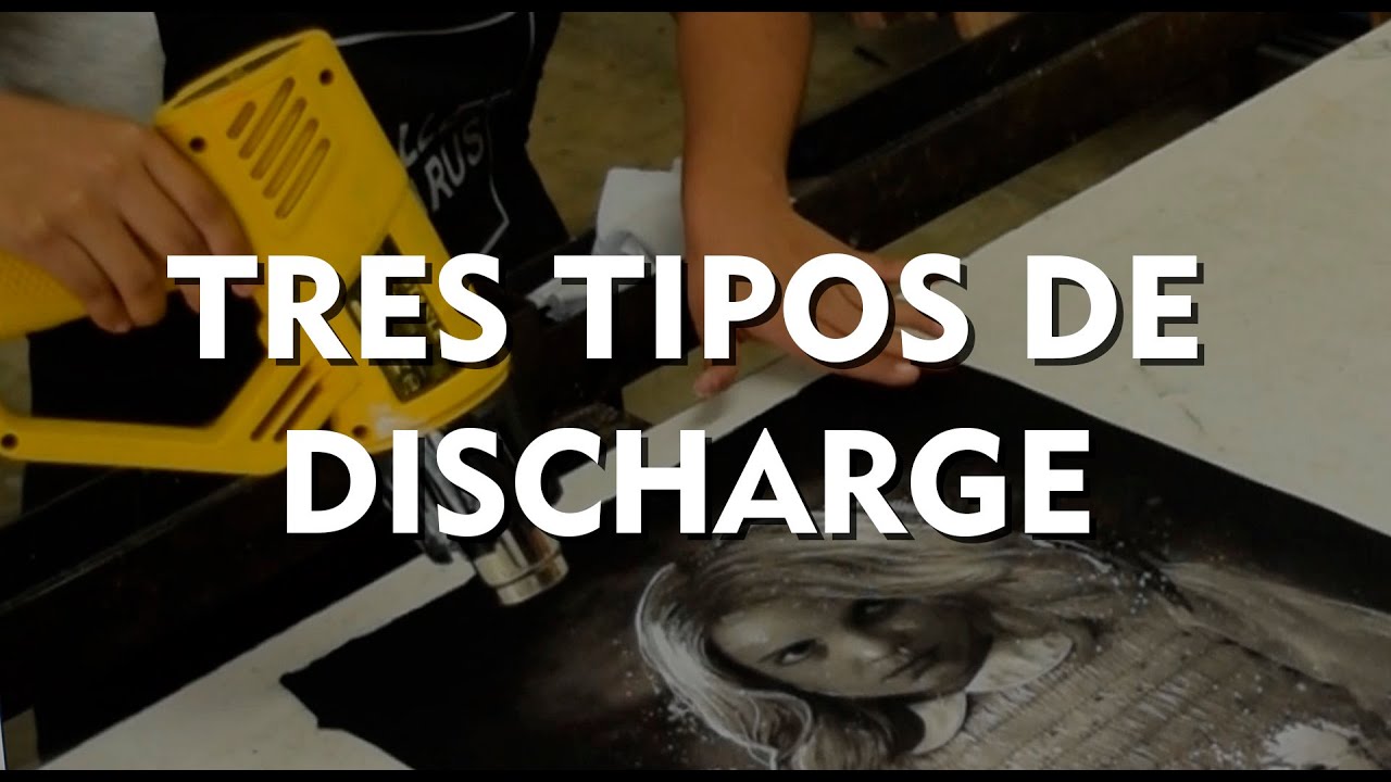 Serigrafia: Tres tipos de discharge