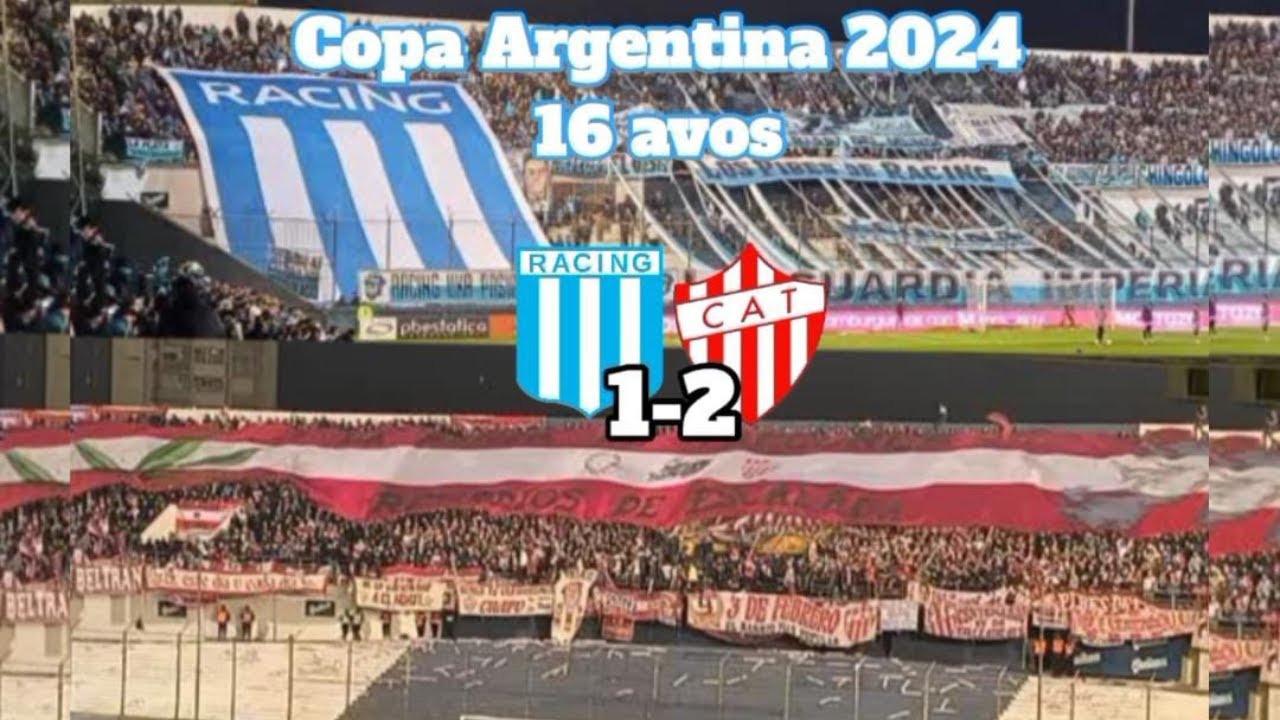 Batacazo en Duelo Racing VS Talleres RE en Quilmes por la Copa Argentina 2024