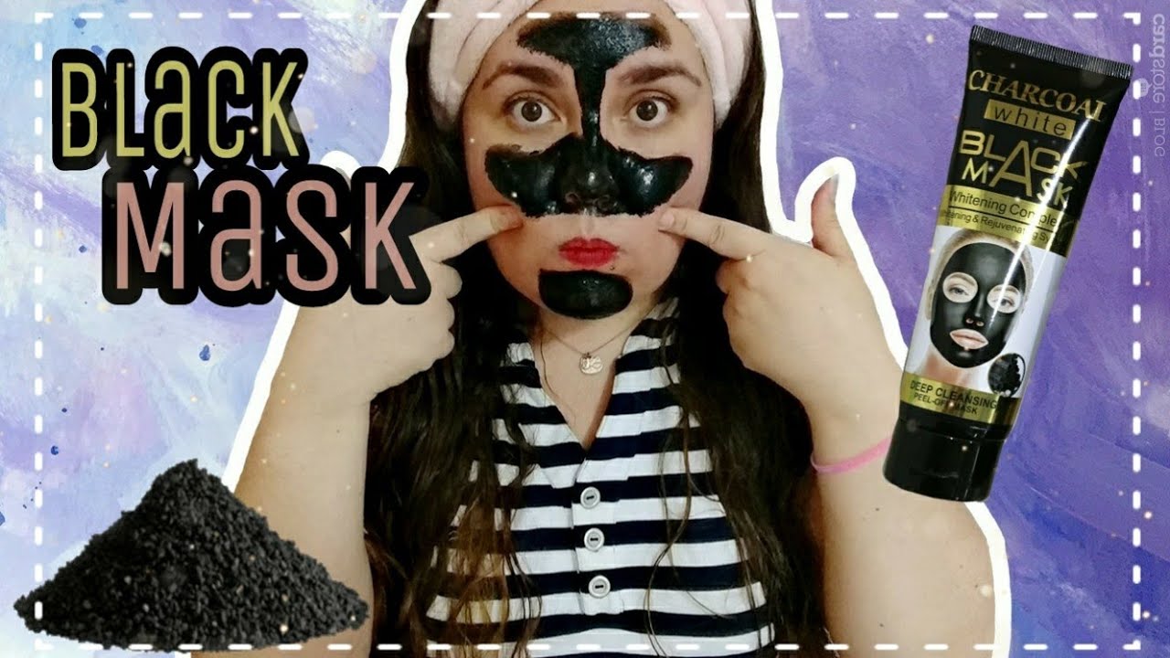 RESEÑA - Mascarilla Peel-off Charcoal White Black Mask  #QuiereteBonito ❤️