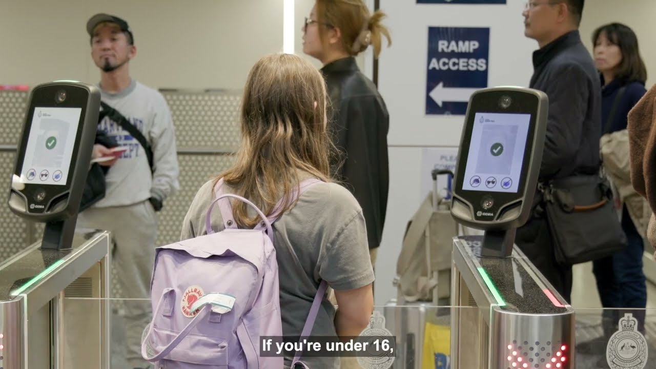 Australian Arrivals SmartGates to allow 7 years old onwards for Australian e passport holders.
