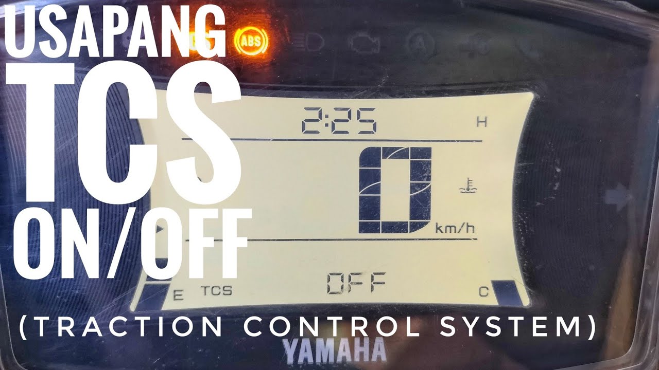TCS PAANO E ON/OFF (TRACTION CONTROL SYSTEM)