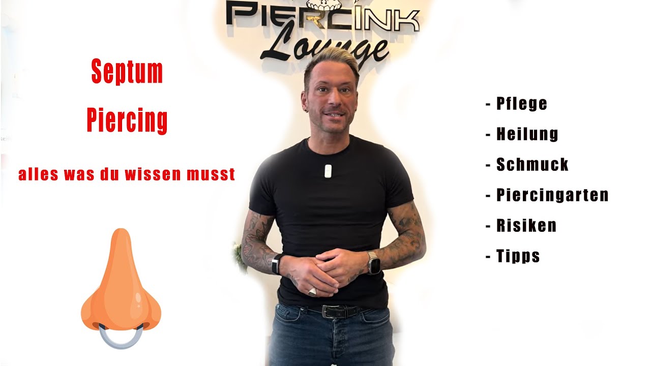Septum Piercing - alles was du wissen musst