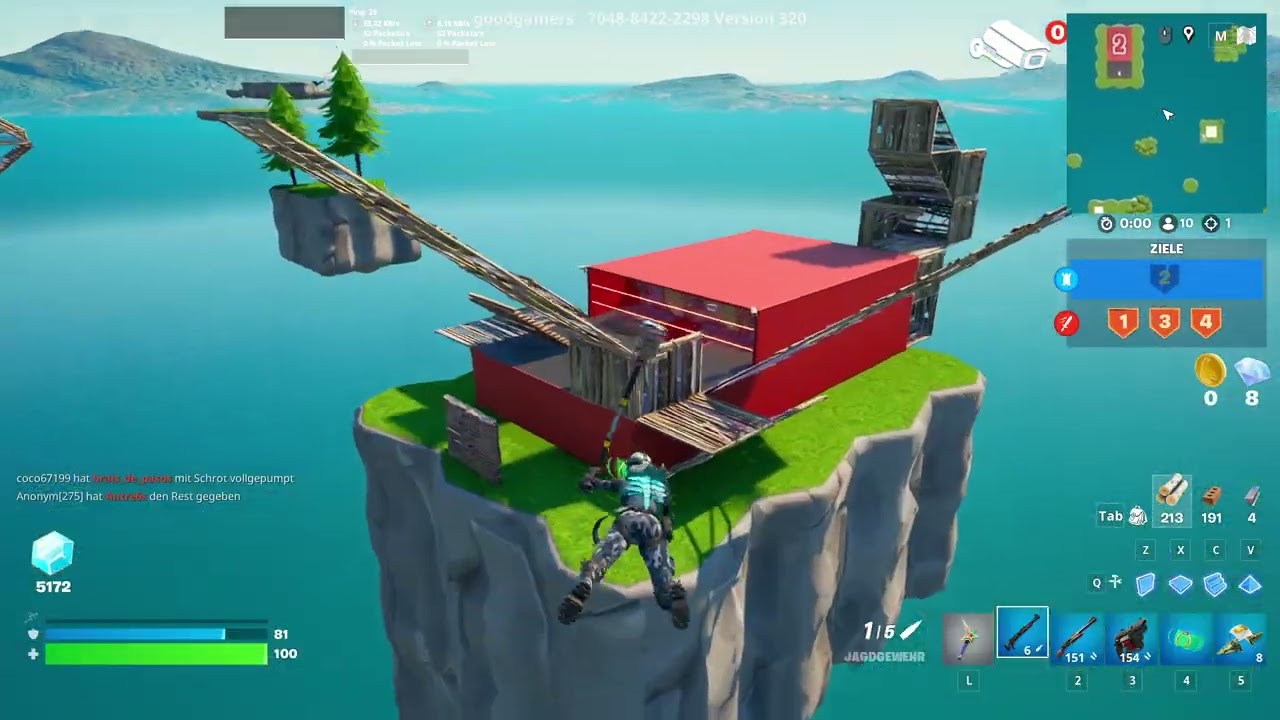 Fortnite Bedwars Heavy Solo Round